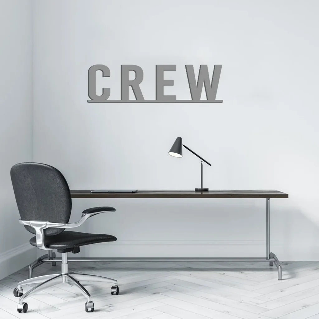 Customisable CREW & Text Metal Sign - view 6