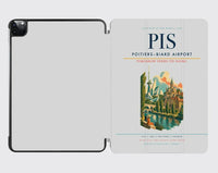 Thumbnail for Poitiers–Biard Airport (PIS) design on light gray ipad tablet case