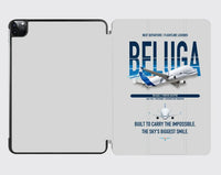 Thumbnail for Airbus BelugaXL / A330-743L design on light gray ipad tablet case