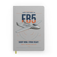 Thumbnail for de Havilland Vampire FB5 design on light gray notebook