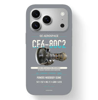 Thumbnail for CF6-80C2 Case design on gray iphone case