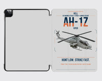 Thumbnail for Bell AH-1Z Viper design on light gray ipad tablet case