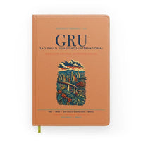 Thumbnail for Sao Paulo Guarulhos International Airport (GRU) design on orange notebook