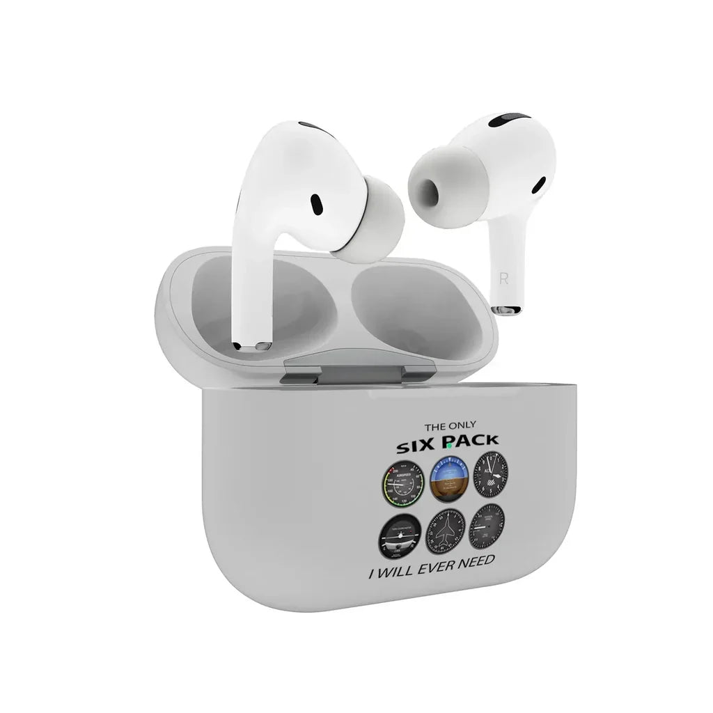 The Only Six Pack I Will Ever Need AirPods Pro plastic case - Light Gray