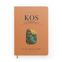 Thumbnail for Sihanouk International Airport Sihanoukville (KOS) design on orange notebook