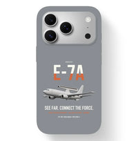 Thumbnail for E-7A Wedgetail design on gray magsafe iphone case, for iPhone 17 Pro