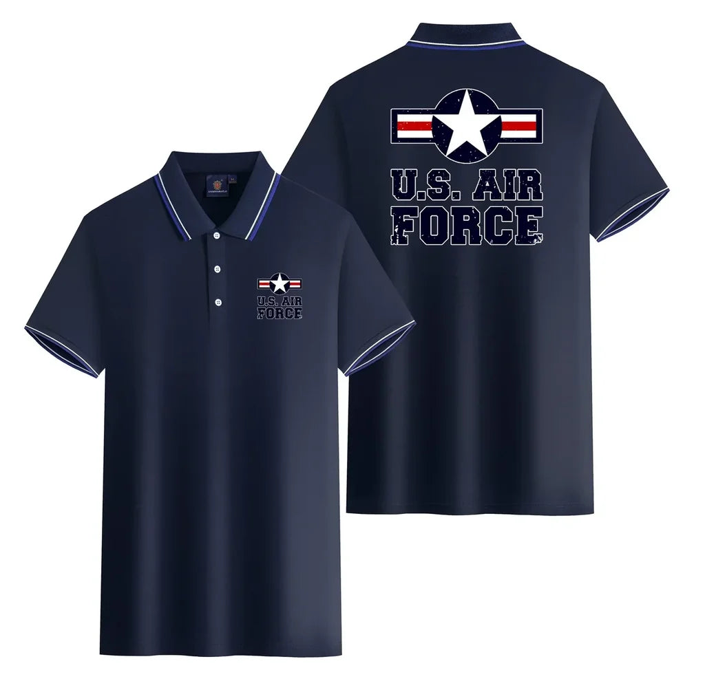 Customisable US Air Force Polo Shirt - view 6