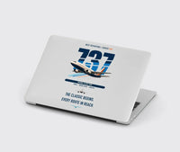 Thumbnail for Boeing 737-300 Classic design on light gray MacBook case