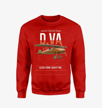 Thumbnail for Albatros D.Va design on red sweatshirt