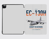 Thumbnail for EC-130H Compass Call design on light gray ipad tablet case