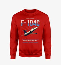 Thumbnail for F-104C Starfighter design on red sweatshirt