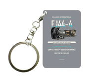 Thumbnail for FJ44-4 Key Chain design on gray key chain