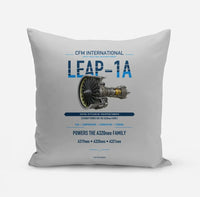 Thumbnail for CFM LEAP-1A design on light gray pillow