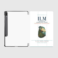 Thumbnail for Wilmington International Airport (ILM) design on white samsung tablet tablet case
