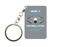 Thumbnail for DJI Mini 3 Key Chain design on gray key chain