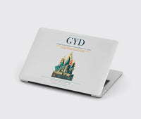 Thumbnail for Heydar Aliyev International Airport (GYD) design on light gray MacBook case