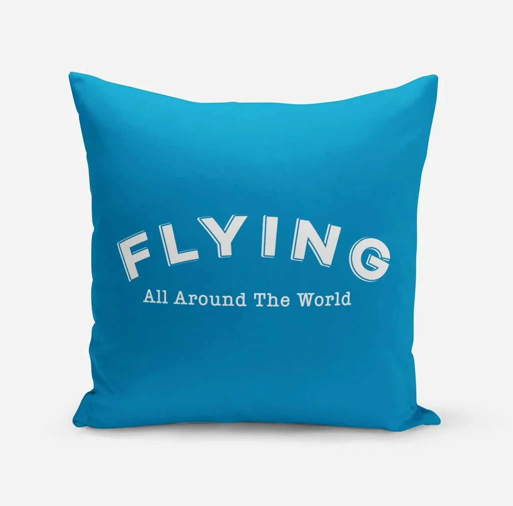 Flying All Around The World Pillow - view 6