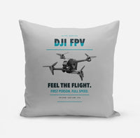 Thumbnail for DJI FPV design on light gray pillow