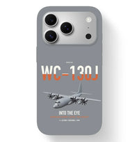 Thumbnail for WC-130J Hurricane Hunter design on gray magsafe iphone case, for iPhone 17 Pro