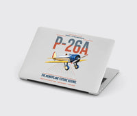 Thumbnail for Boeing P-26A Peashooter design on light gray MacBook case