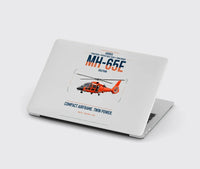 Thumbnail for Airbus MH-65E Dolphin design on light gray MacBook case