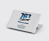 Thumbnail for Boeing 767-300F design on light gray MacBook case