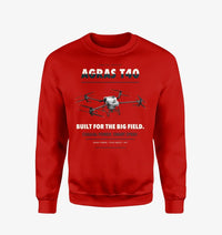 Thumbnail for DJI Agras T40 design on red sweatshirt