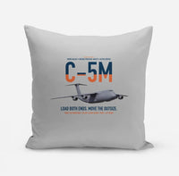 Thumbnail for C-5M Super Galaxy design on light gray pillow