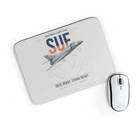 Thumbnail for Dassault Super Étendard design on light gray rectangle mouse pad