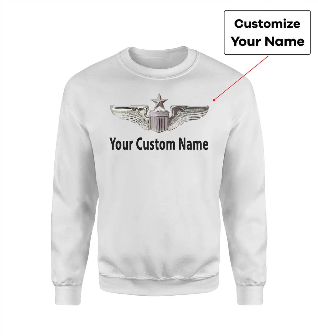 Customisable Air Force 3D Sweatshirt - view 6