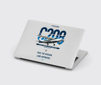 Thumbnail for Cessna 208 Caravan design on light gray MacBook case