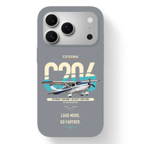 Thumbnail for Cessna 206 Stationair design on gray magsafe iphone case, for iPhone 17 Pro