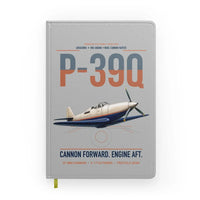 Thumbnail for P-39Q Airacobra design on light gray notebook