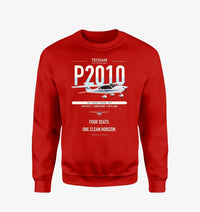 Thumbnail for Tecnam P2010 design on red sweatshirt