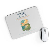 Thumbnail for Tanegashima Airport (TNE) design on light gray rectangle mouse pad