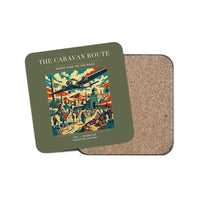 Thumbnail for The Caravan Route - Designed Coasters design on green army 1-piece