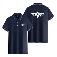 Thumbnail for Customisable Aircraft Silhouette Polo Shirt - view 6