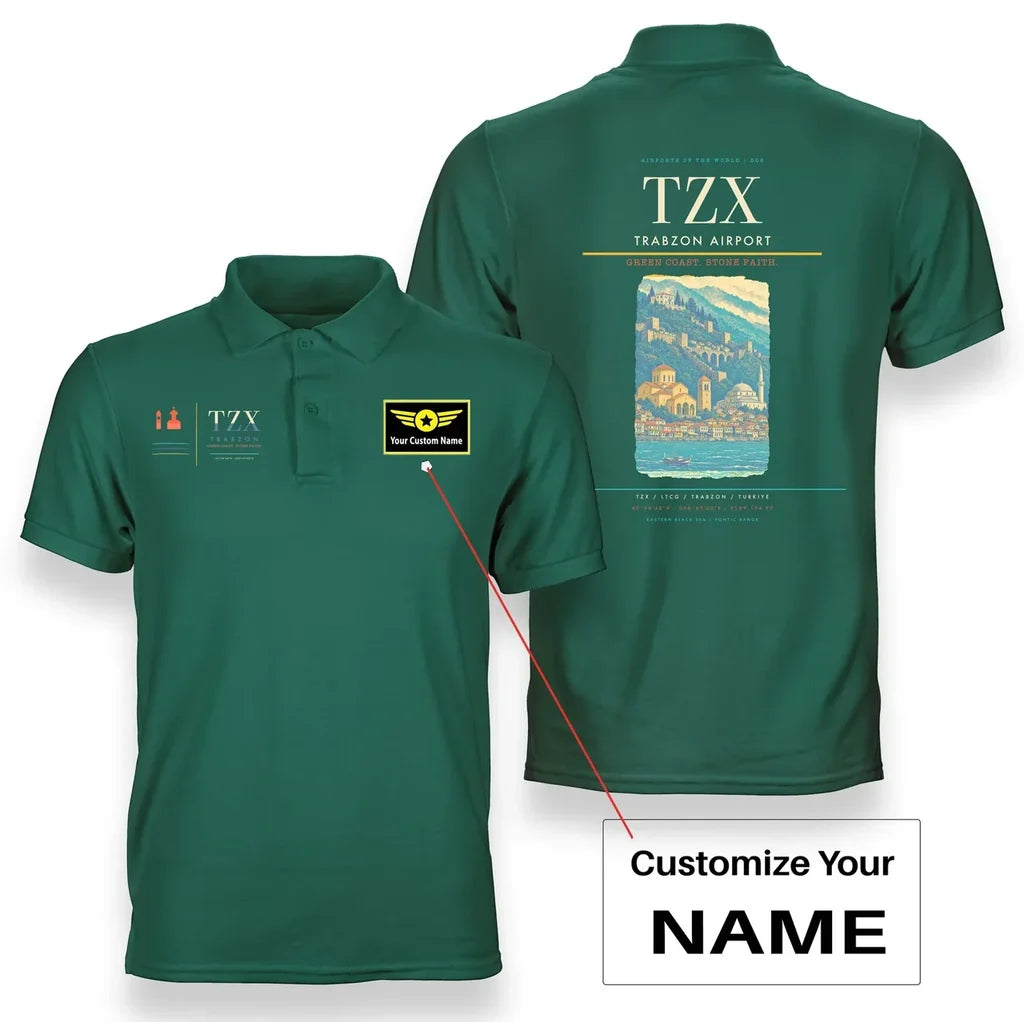 Trabzon Airport TZX Green+Name