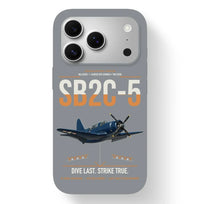 Thumbnail for SB2C-5 Helldiver design on gray magsafe iphone case, for iPhone 17 Pro