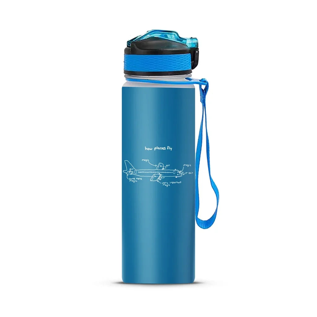 How Planes Fly Sports Bottle - view 6