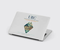 Thumbnail for Urumqi Diwopu International Airport (URC) design on light gray MacBook case