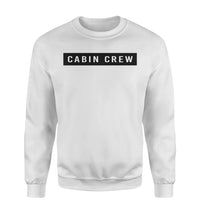 Thumbnail for Cabin Crew Text Sweatshirt - view 6