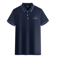 Thumbnail for Customisable How Planes Fly Polo Shirt - view 6