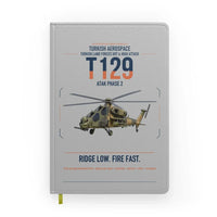 Thumbnail for Turkish Aerospace T129 ATAK Phase 2 design on light gray notebook
