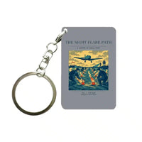 Thumbnail for VINTAGE G4525 - The Night Flare Path - Designed Key Chain design on gray