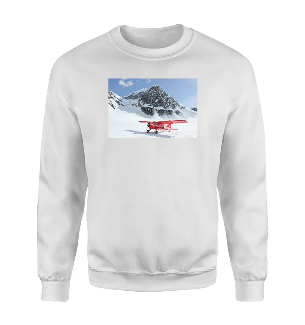 Amazing Snow Airplane Sweatshirt - view 6