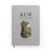 Thumbnail for Yakushima Airport (KUM) design on light gray notebook