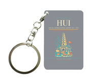 Thumbnail for Phu Bai International Airport HUI — Hue Key Chain design on gray key chain