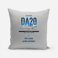 Thumbnail for Diamond DA20 design on light gray pillow