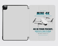 Thumbnail for DJI Mini 4K design on light gray ipad tablet case